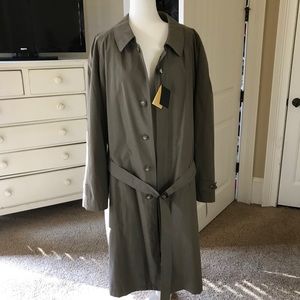 Men’s Dress Ralph Lauren Trench Coat/ Raincoat 48R